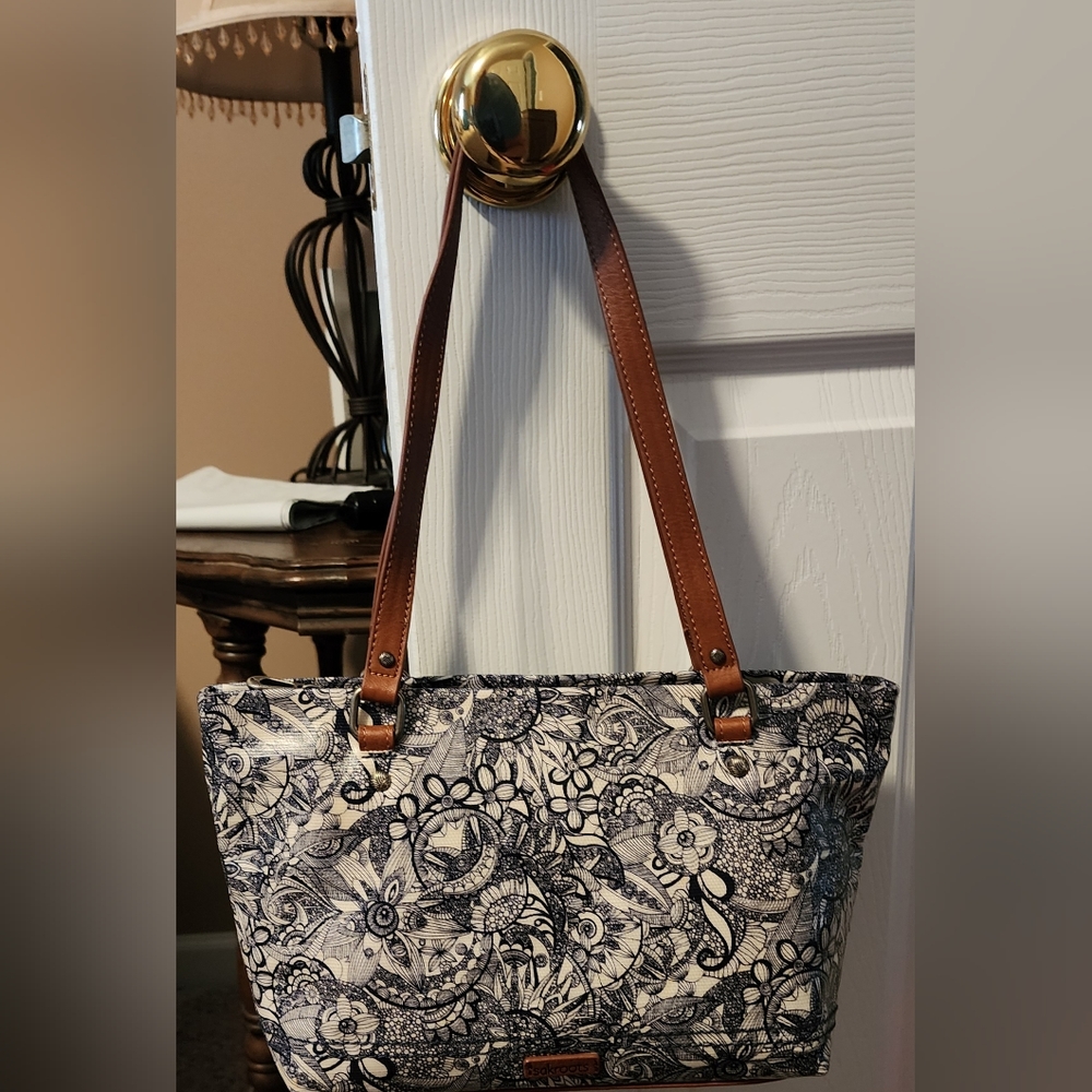 Sakroots Navy Spirit Small Bag.